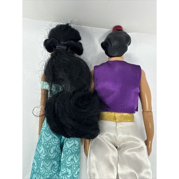 Disney Princess Classic Doll Aladdin Prince Ali 12 1/2'' and Jasmine Jointed Set - Picture 6 of 8